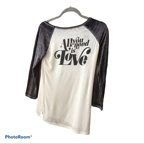 The Beatles All You Need Is Love L/S Tee - Picture 4 of 4